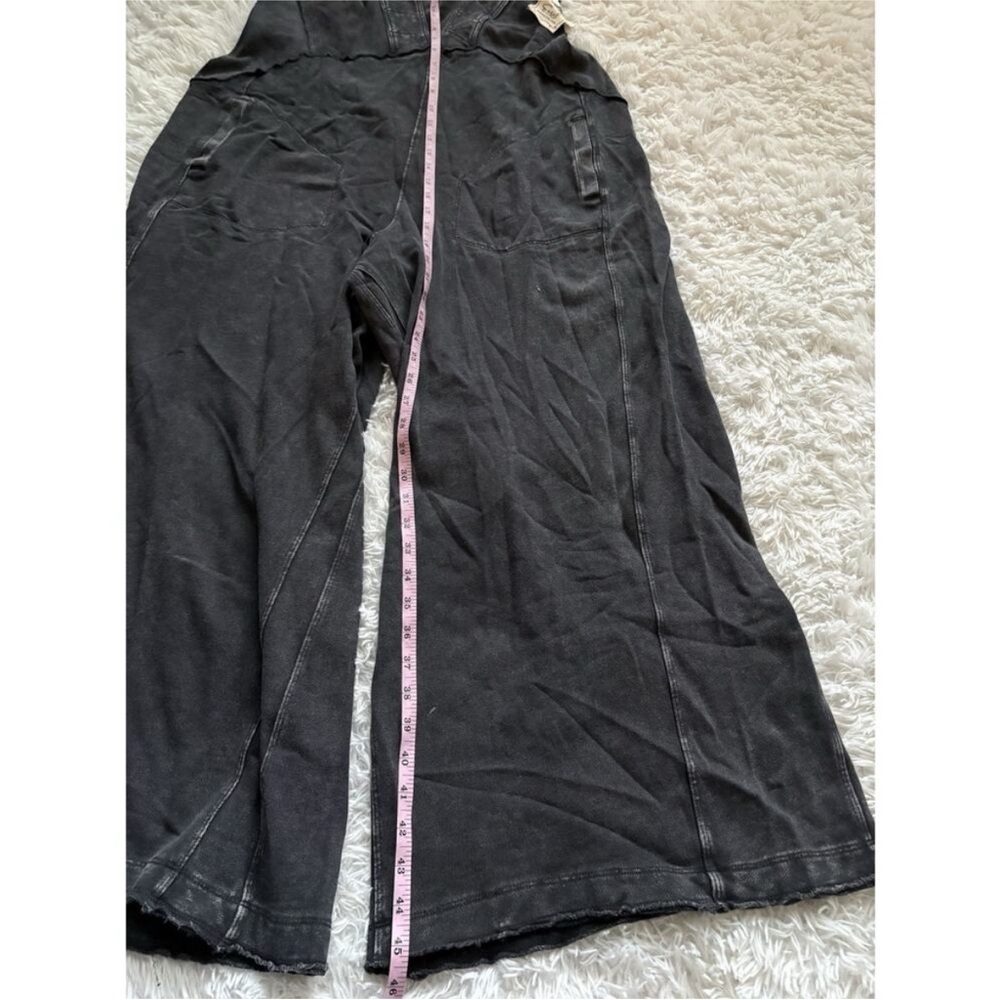 easel Black Washed Overalls - Picture 4 of 8